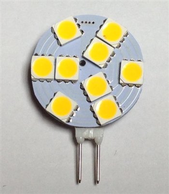 G4 Bi-Pin 9 LED 130 Lums (Dimmable) Warm White